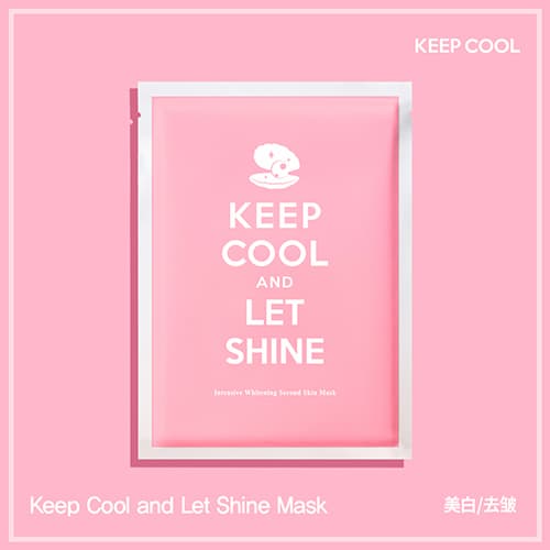 KEEP COOL SHINE MASK_ Skin care_ facial mask_ wrinkle care